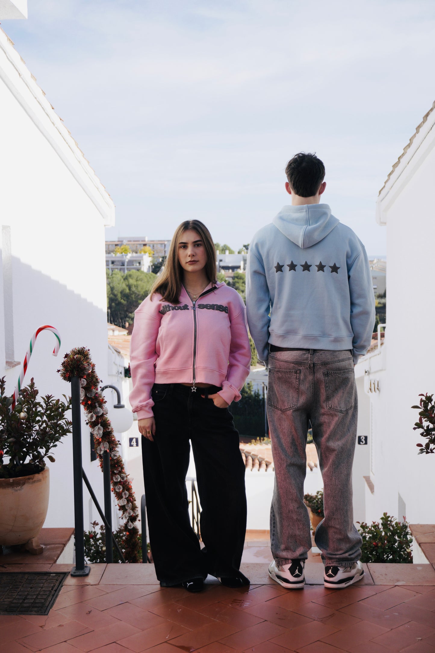 STARS 🌟DOUBLE-ZIP HOODIE