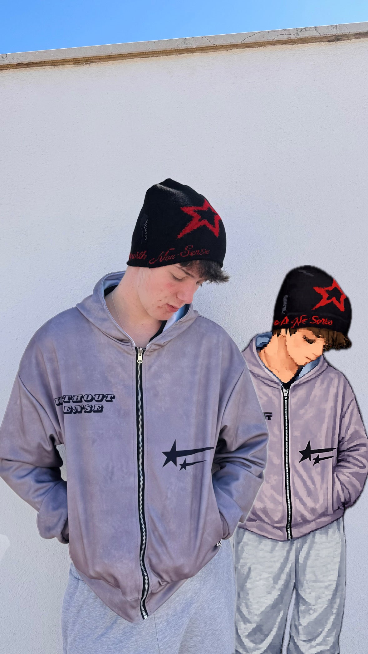 RED🔺STAR🔻KNITTED BEANIES