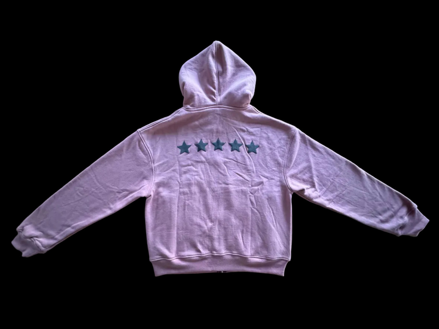 REMAKE 🔁 (Double) ZIP PINK HOODIE